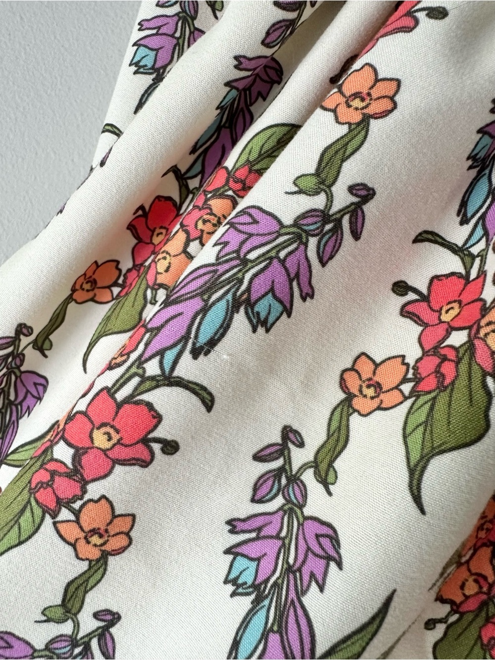 Peek Floral Long Sleeve Dress - Picture 3 of 8